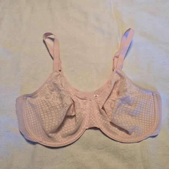 Wacoal Womens Pink Minimizer 38DD Visual Effects Like New! Bra #857210 Pretty! - Picture 1 of 11